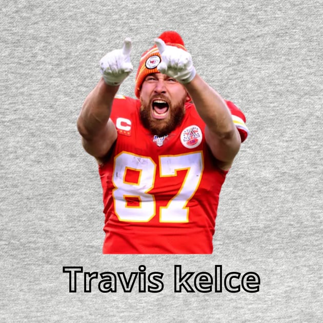 Travis Kelce tshirt Kansas City Chiefs Football by black lynx